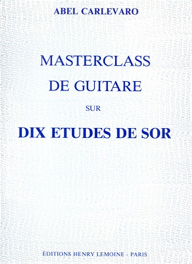 Etudes(10) Git. (Carlevaro
